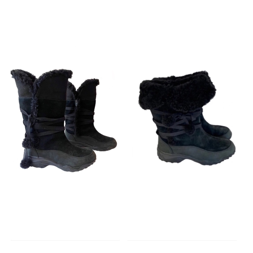The North Face Black Primaloft 200 Gram Waterproof Boots, Size 7.5